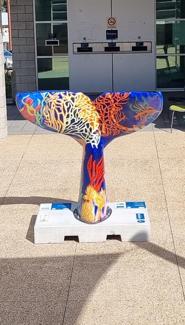 Whangaparaoa whale tail